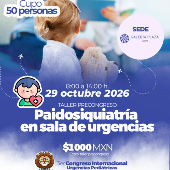 Paidopsiquiatría en sala de urgencias Congreso 2026