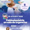 Paidopsiquiatría en sala de urgencias Congreso 2026