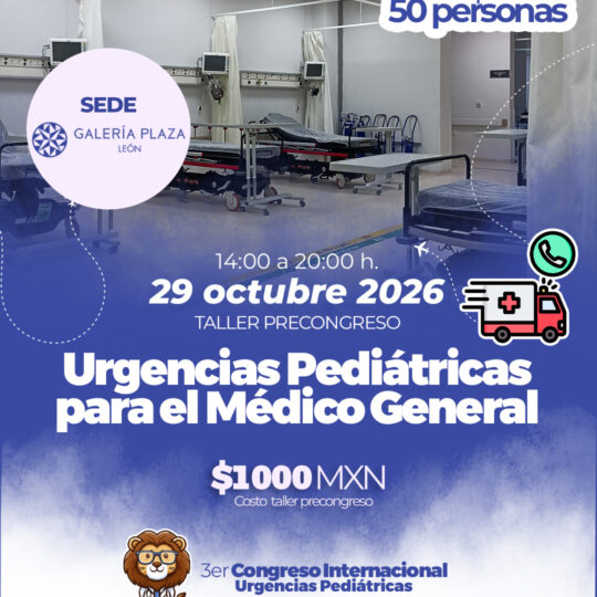 Taller médicos generales en sala de urgencias Congreso 2026