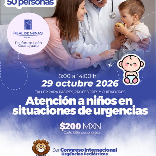 Atención a niños en situaciones de urgencias Congreso 2026